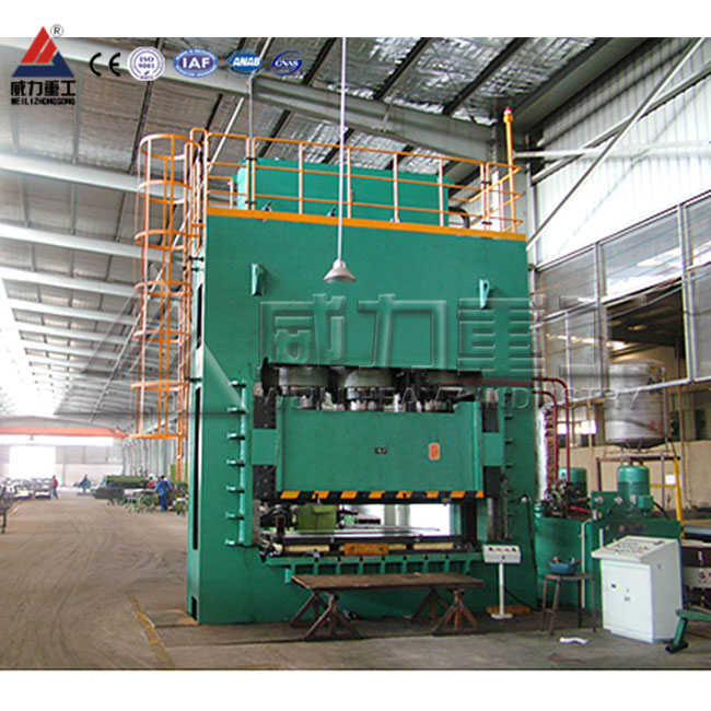 1500吨耐火材料压砖机框架式(框式)液压机